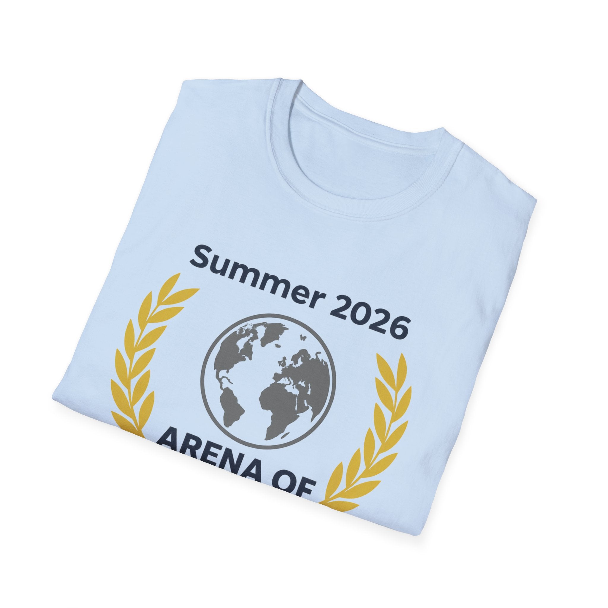 Arena of Dreams 2026 T-Shirt — 'One Ball One World' Summer Soccer Fan Tee