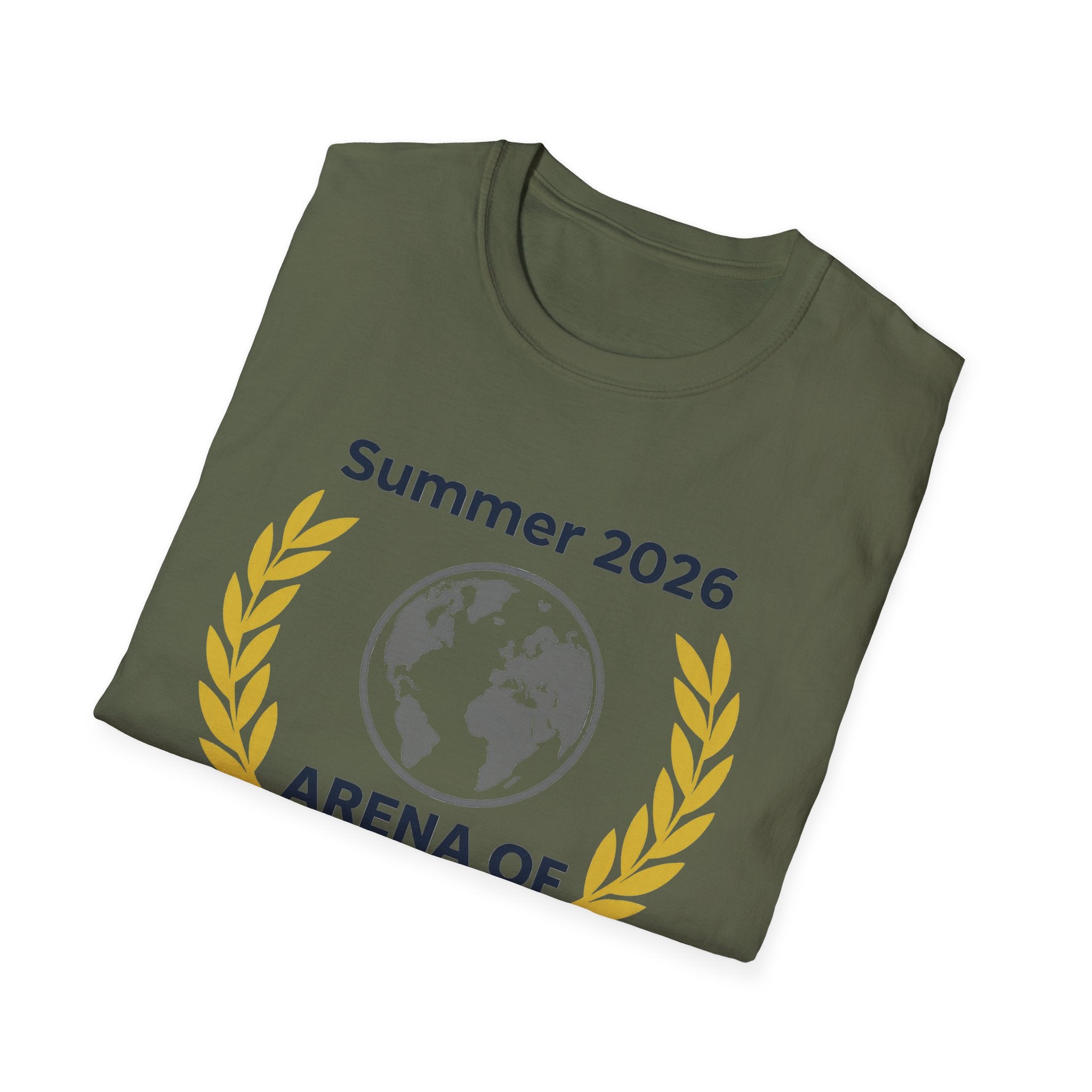 Arena of Dreams 2026 T-Shirt — 'One Ball One World' Summer Soccer Fan Tee