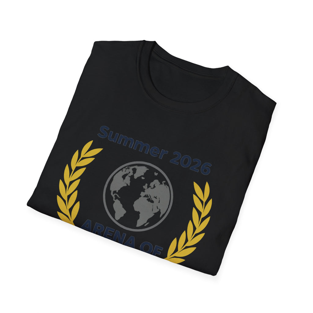 Arena of Dreams 2026 T-Shirt — 'One Ball One World' Summer Soccer Fan Tee