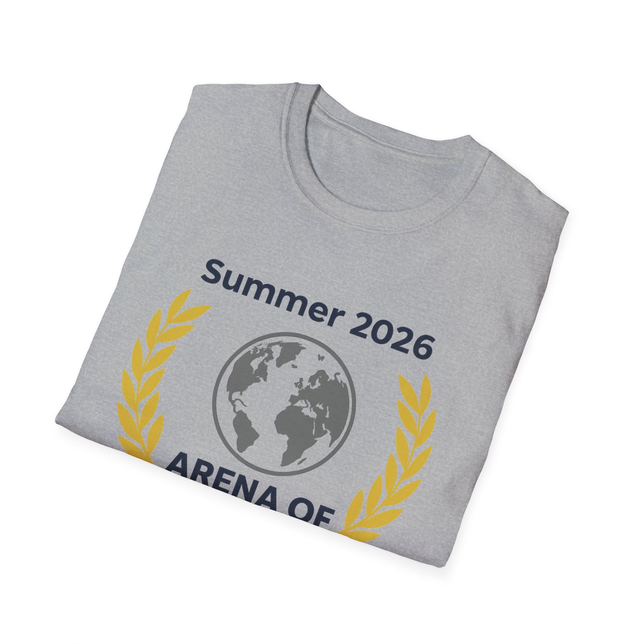 Arena of Dreams 2026 T-Shirt — 'One Ball One World' Summer Soccer Fan Tee