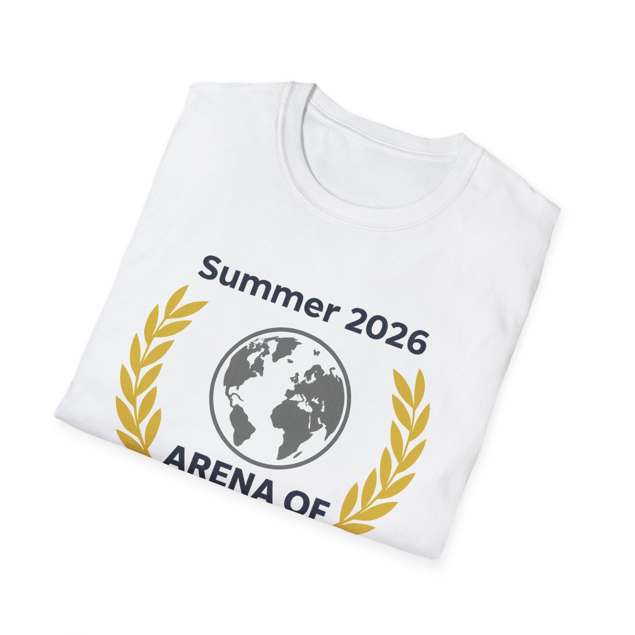 Arena of Dreams 2026 T-Shirt — 'One Ball One World' Summer Soccer Fan Tee