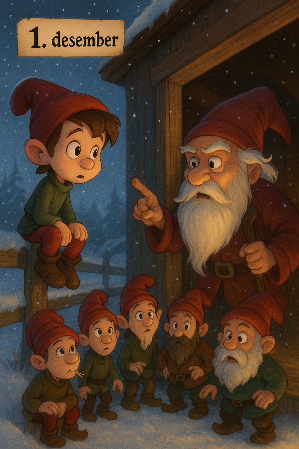 Ask og jakten på Julegleden – Interaktiv Julekalender