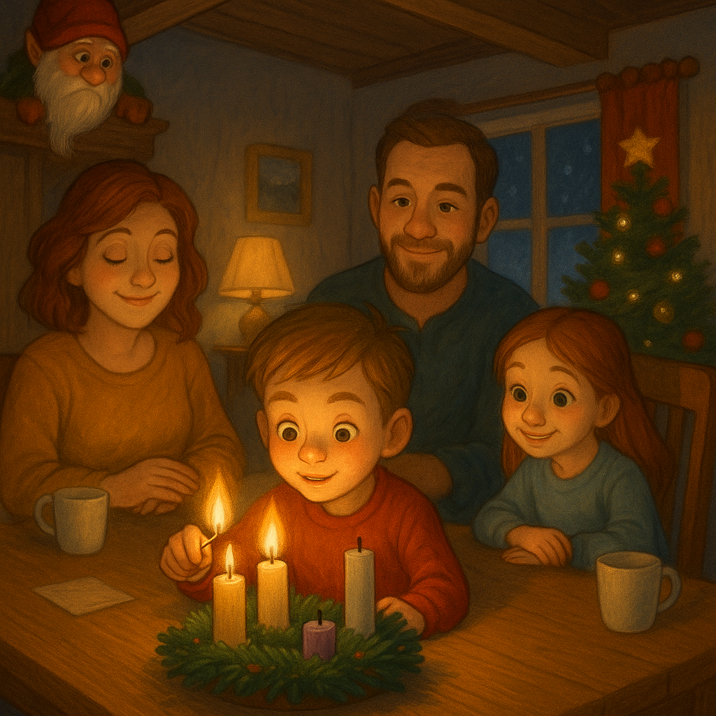 Interactive Digital Advent Calendar – 24 Heartwarming Christmas Stories and Pictures for Families